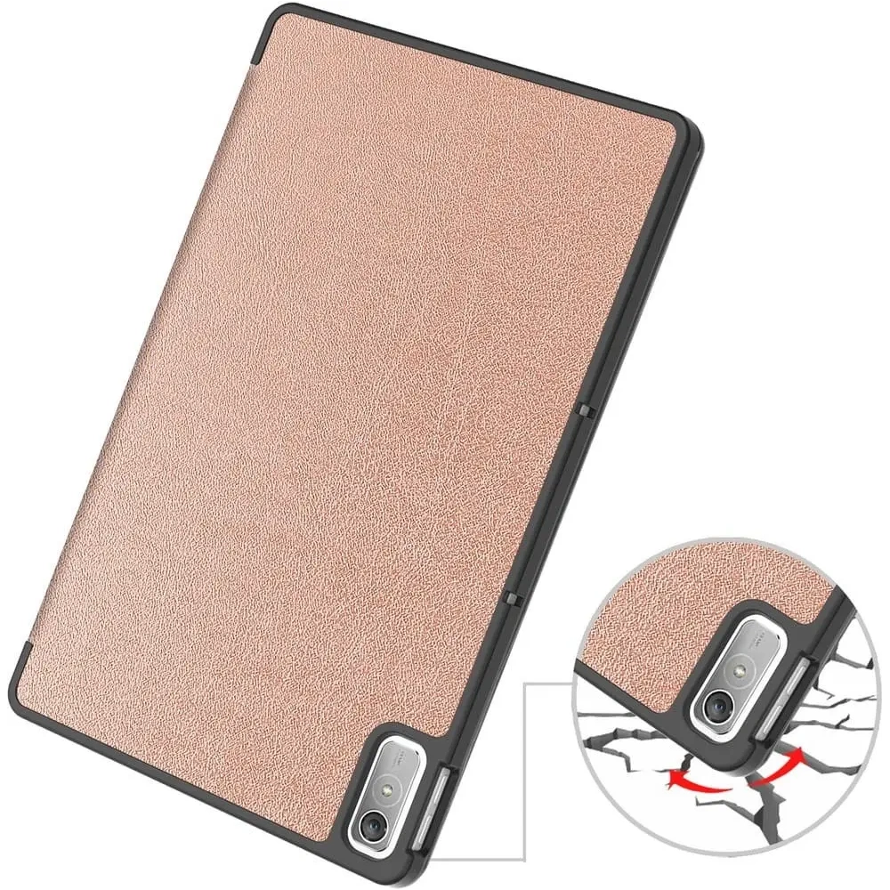 Hurtownia GSM - Etui Bizon Case Tab Croc pro Lenovo Tab P11 Gen 2 / Xiaoxin Pad Plus 2023 růžovo-zlaté - BIZ429 - {ean13} - Hurt