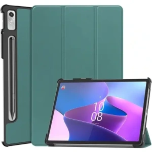 Hurtownia GSM - Etui Bizon Case Tab Croc do Lenovo Xiaoxin Pad Pro 2022 / P11 Pro Gen 2 ciemnozielone - BIZ433 - {ean13} - Hurt