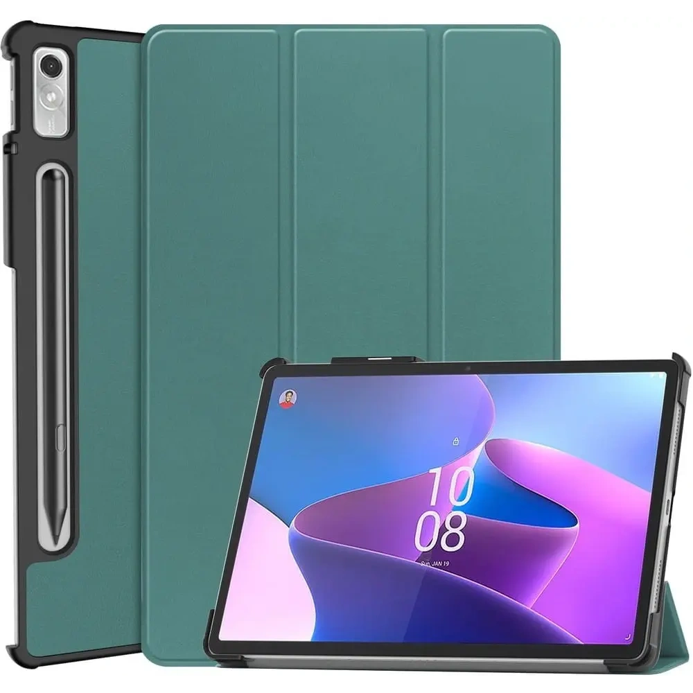Hurtownia GSM - Bizon Case Tab Croc Lenovo Xiaoxin Pad Pro 2022 / P11 Pro Gen 2 sötétzöld - BIZ433 - {ean13} - Hurt
