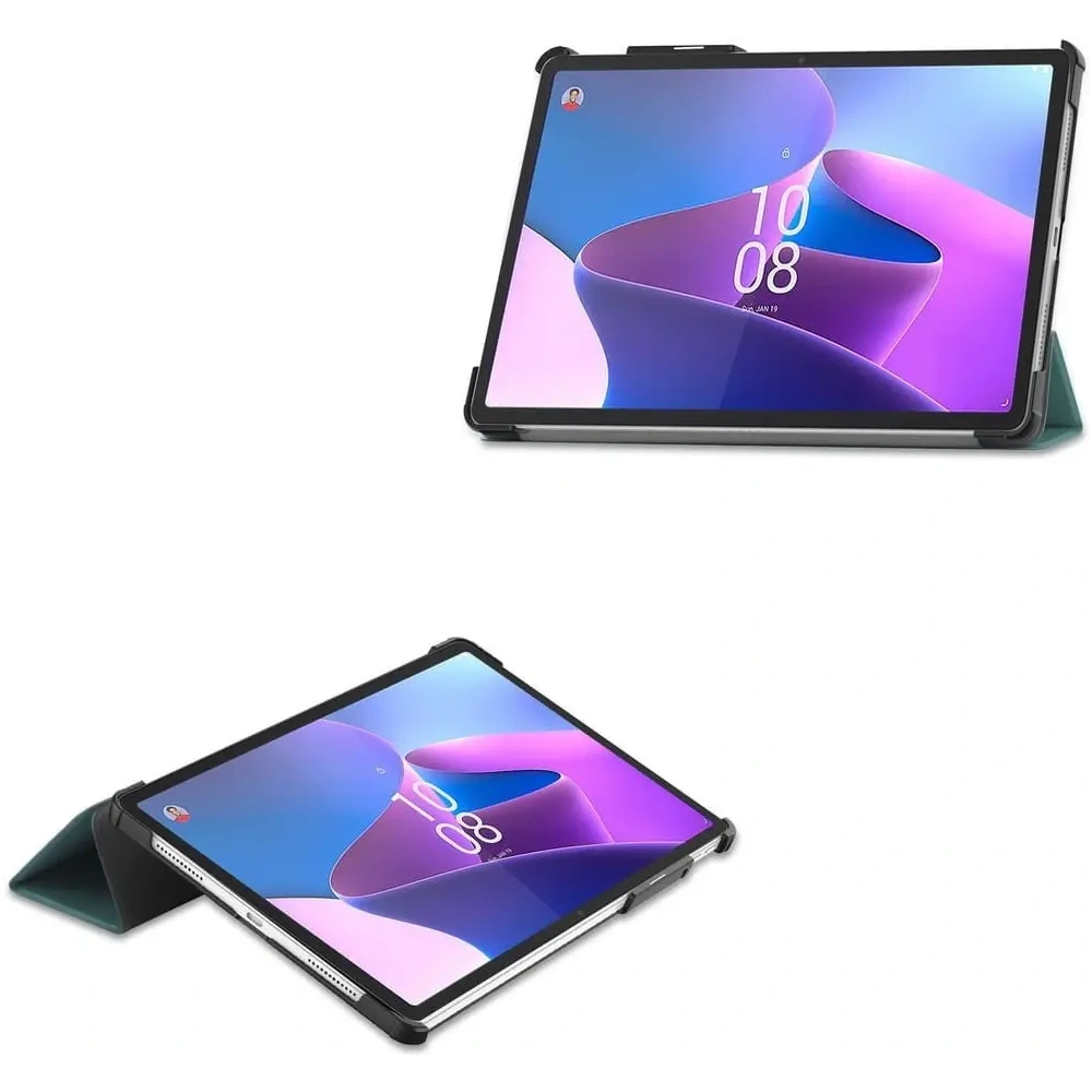 Hurtownia GSM - Etui Bizon Case Tab Croc pro Lenovo Xiaoxin Pad Pro 2022 / P11 Pro Gen 2 tmavě zelené - BIZ433 - {ean13} - Hurt