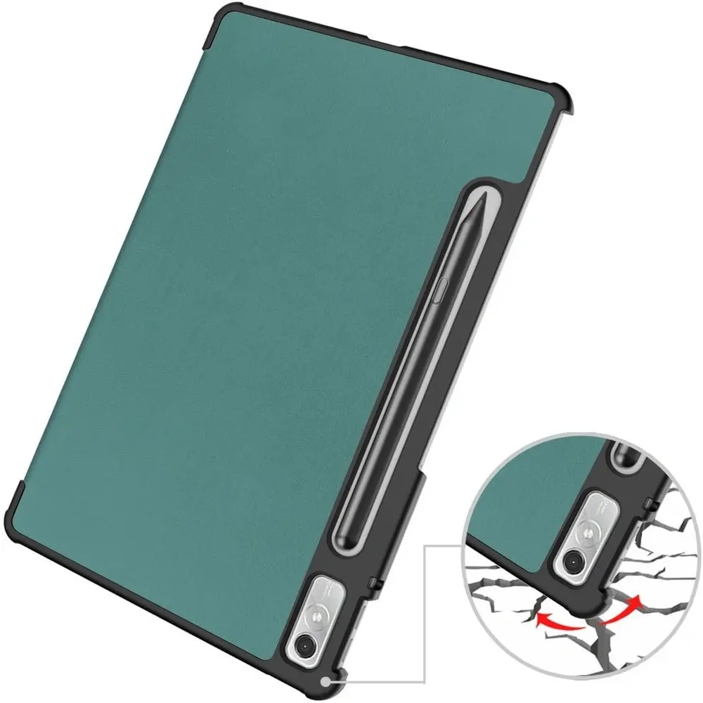 Hurtownia GSM - Bizon Case Tab Croc Lenovo Xiaoxin Pad Pro 2022 / P11 Pro Gen 2 sötétzöld - BIZ433 - {ean13} - Hurt