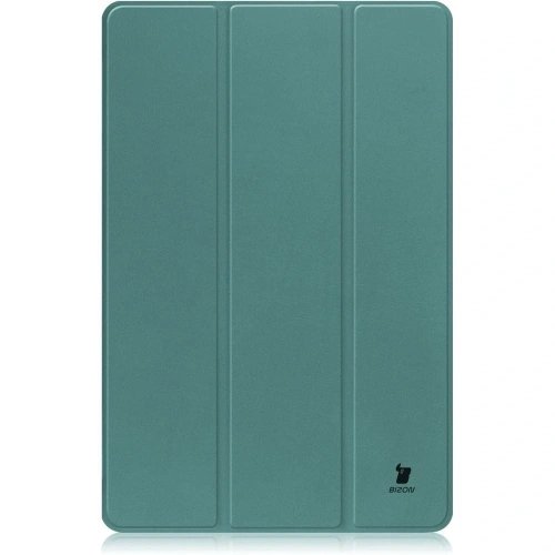 Etui Bizon Case Tab Croc do Lenovo Xiaoxin Pad Pro 2022 / P11 Pro Gen 2 ciemnozielone