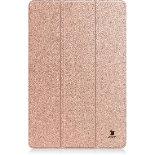 Etui Bizon Case Tab Croc do Lenovo Xiaoxin Pad Pro 2022 / P11 Pro Gen 2 różowozłote