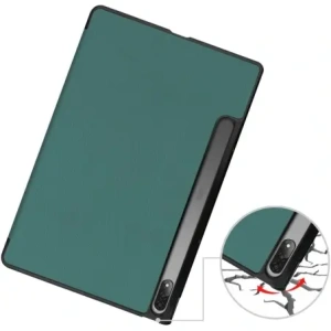 Hurtownia GSM - Bizon Case Tab Croc Lenovo Tab P12 Pro sötétzöld - BIZ435 - {ean13} - Hurt