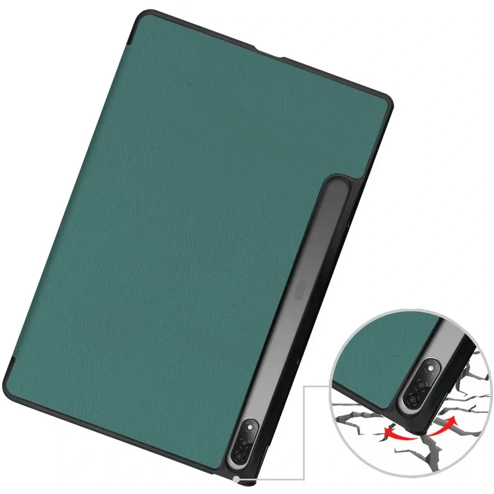 Hurtownia GSM - Etui Bizon Case Tab Croc pro Lenovo Tab P12 Pro tmavě zelené - BIZ435 - {ean13} - Hurt