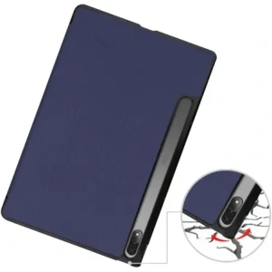 Hurtownia GSM - Etui Bizon Case Tab Croc do Lenovo Tab P12 Pro granatowe - BIZ436 - {ean13} - Hurt