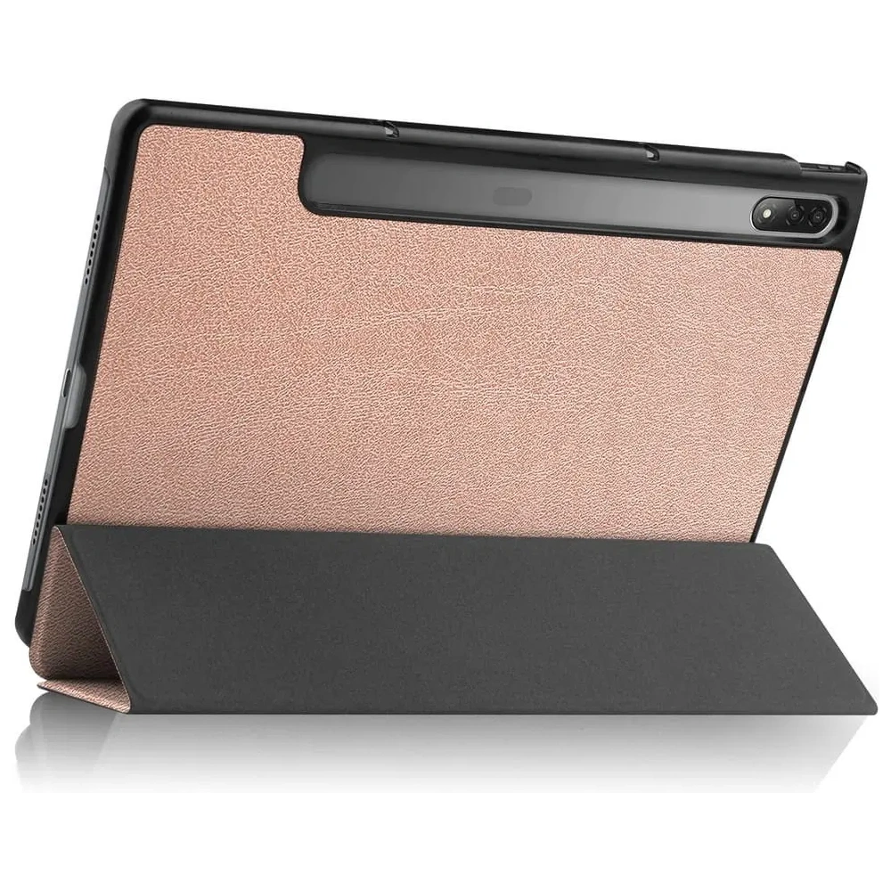 Hurtownia GSM - Etui Bizon Case Tab Croc do Lenovo Tab P12 Pro różowozłote - BIZ437 - {ean13} - Hurt