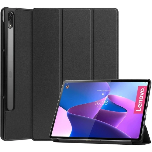 Etui Bizon Case Tab Croc do Lenovo Tab P12 Pro czarne