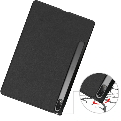 Etui Bizon Case Tab Croc do Lenovo Tab P12 Pro czarne