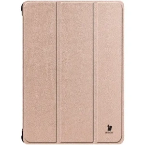 Hurtownia GSM - Etui Bizon Case Tab Croc pro Lenovo Yoga Smart Tab 10.1 / Lenovo Yoga Tab 5 v růžovo-zlaté barvě - BIZ439 - {ean13} - Hurt