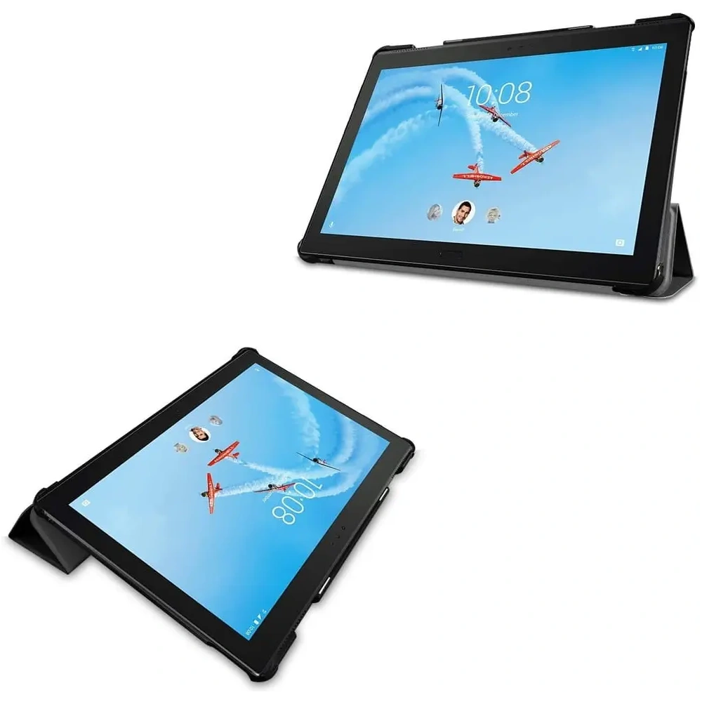 Hurtownia GSM - Carcasă Bizon Tab Croc Lenovo Yoga Smart Tab 10.1 / Lenovo Yoga Tab 5 neagră - BIZ440 - {ean13} - Hurt