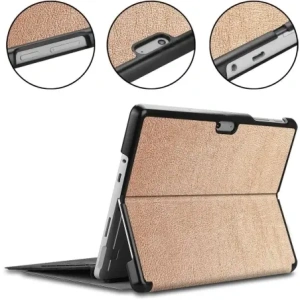 Hurtownia GSM - Etui Bizon Case Tab Croc do Microsoft Surface Go 3 / Go 2 / Go różowozłote - BIZ441 - {ean13} - Hurt