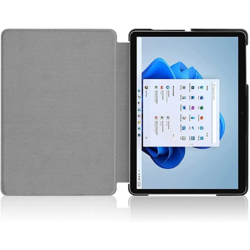 Etui Bizon Case Tab Croc do Microsoft Surface Go 3 / Go 2 / Go różowozłote