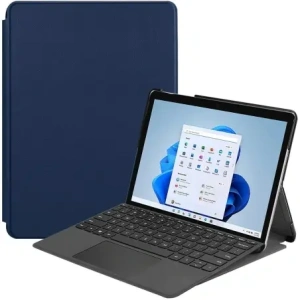 Wholesale Bizon Case Tab Croc Microsoft Surface Go 3 / Go 2 / Go navy blue - BIZ442 - {ean13} - Hurt