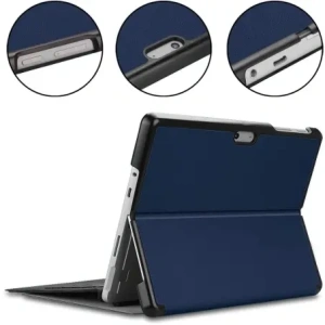 Wholesale Bizon Case Tab Croc Microsoft Surface Go 3 / Go 2 / Go navy blue - BIZ442 - {ean13} - Hurt