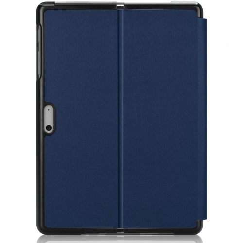 Etui Bizon Case Tab Croc do Microsoft Surface Go 3 / Go 2 / Go granatowe