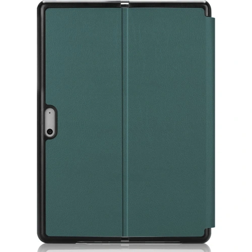 Etui Bizon Case Tab Croc do Microsoft Surface Pro 8 ciemnozielone