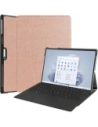 Bizon Case Tab Croc Microsoft Surface Pro 11 / 10 / 9 rose gold