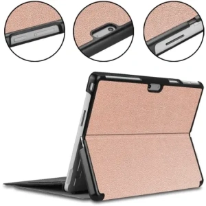 Wholesale Bizon Case Tab Croc Microsoft Surface Pro 11 / 10 / 9 rose gold - BIZ446 - {ean13} - Hurt