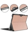 Hurtownia GSM - Etui Bizon Case Tab Croc do Microsoft Surface Pro 11 / 10 / 9 różowozłote - BIZ446 - {ean13} - Hurt