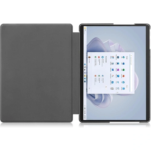 Etui Bizon Case Tab Croc do Microsoft Surface Pro 11 / 10 / 9 różowozłote