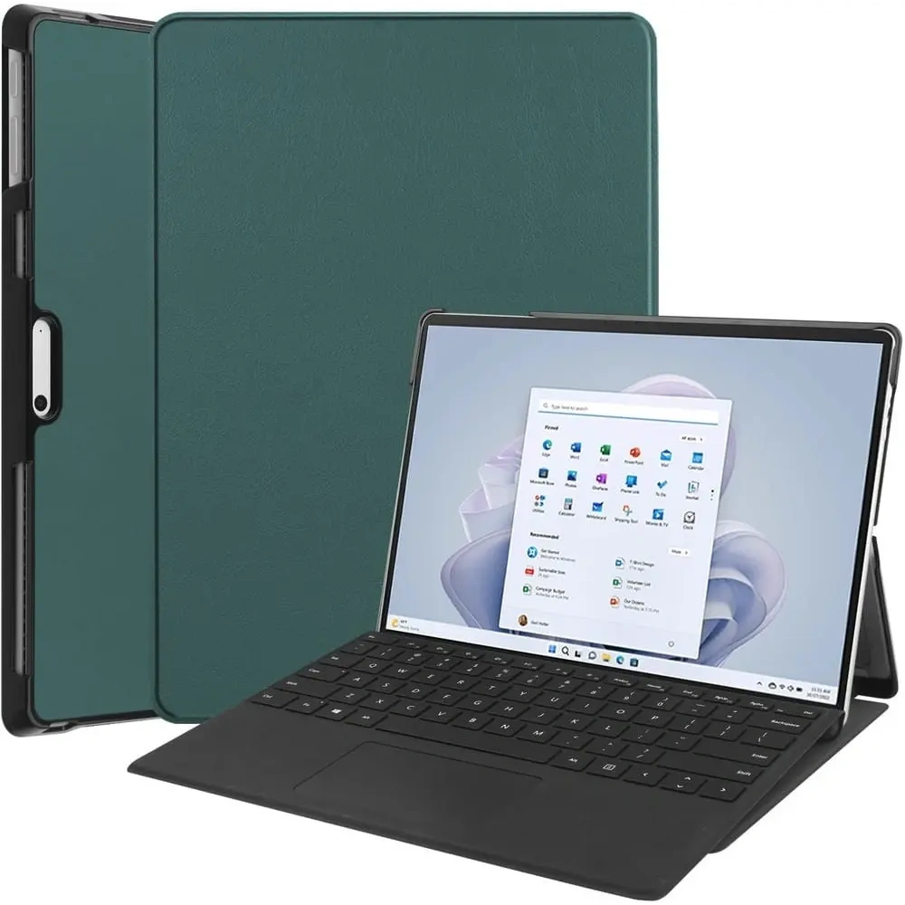 Hurtownia GSM - Bizon Case Tab Croc Microsoft Surface Pro 11 / 10 / 9 sötétzöld - BIZ447 - {ean13} - Hurt