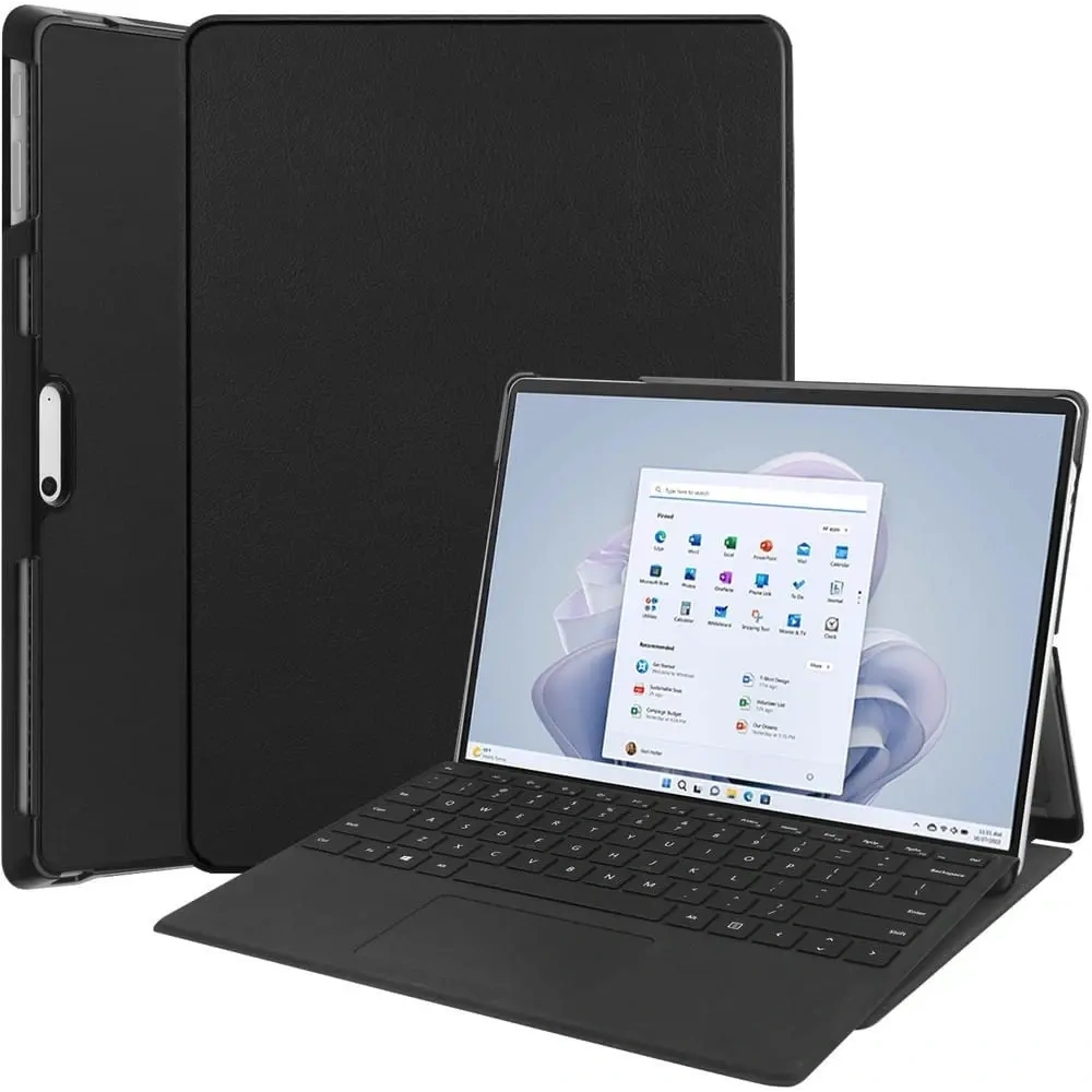 Wholesale Bizon Case Tab Croc Microsoft Surface Pro 11 / 10 / 9 black - BIZ448 - {ean13} - Hurt