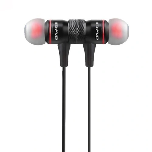 AWEI słuchawki sportowe Bluetooth A920BL czarny/black magnetyczne