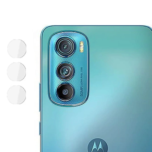 Szkło hartowane Bizon Glass Edge - [2 PACK] + ochrona na obiektyw Motorola Edge 30