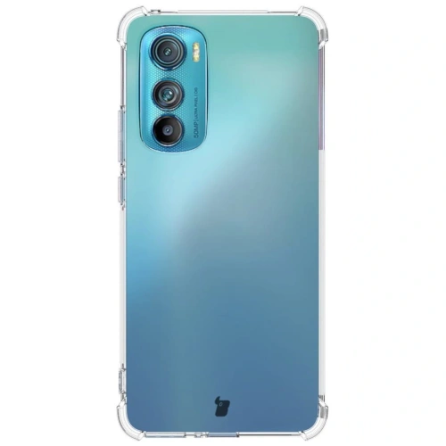 Etui + 2x szkło na ekran + obiektyw Bizon Case Clear Pack do Moto Edge 30 przezroczyste