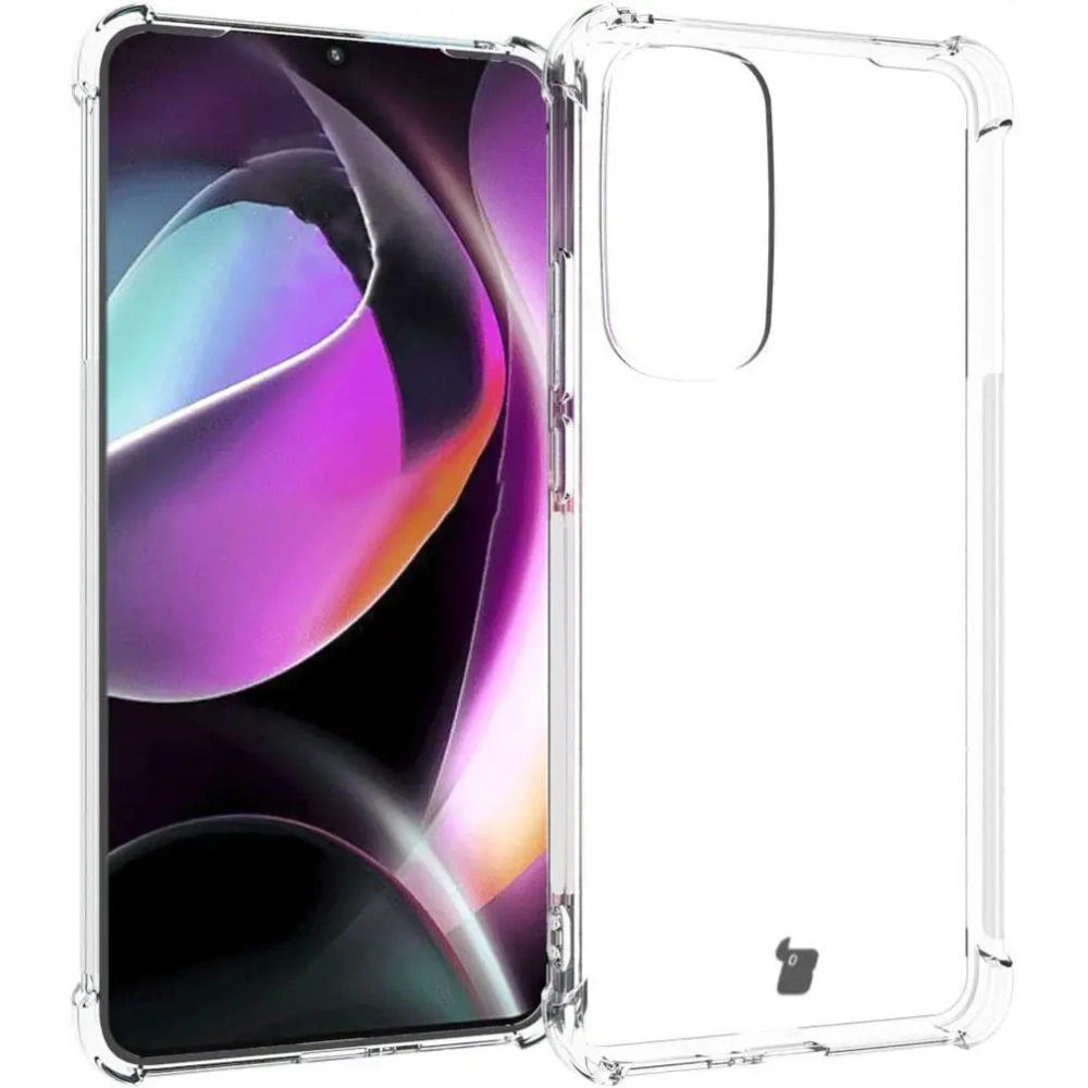 Hurtownia GSM - Etui + 2x szkło na ekran + obiektyw Bizon Case Clear Pack do Moto Edge 30 przezroczyste - BIZ451 - {ean13} - Hurt