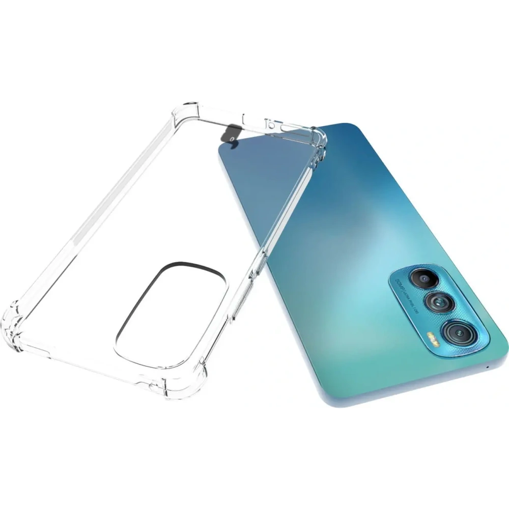 Hurtownia GSM - Etui + 2x szkło na ekran + obiektyw Bizon Case Clear Pack do Moto Edge 30 przezroczyste - BIZ451 - {ean13} - Hurt
