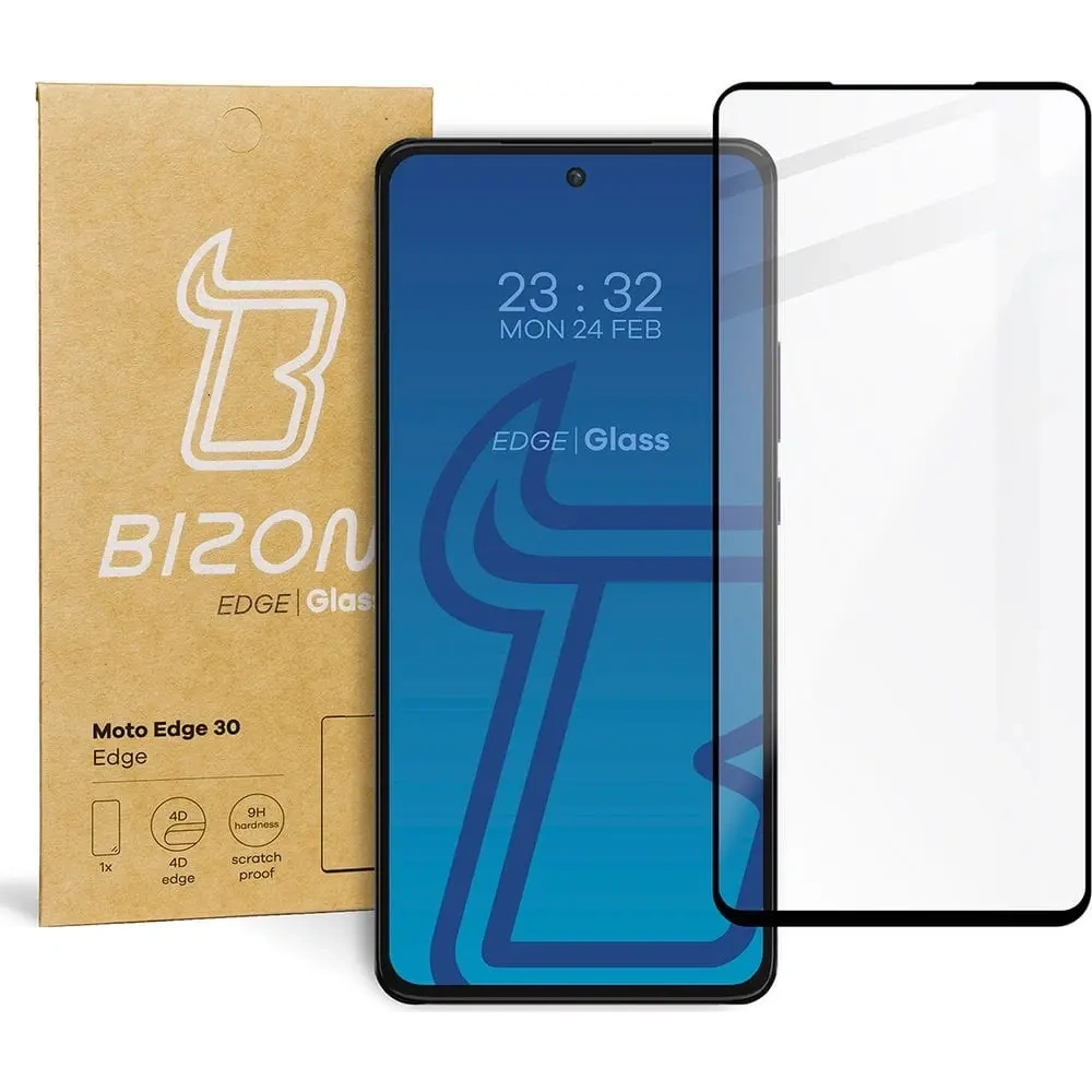 Wholesale Bizon Glass Edge Motorola Edge 30 black - BIZ452 - {ean13} - Hurt