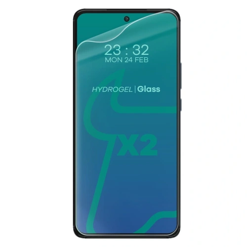 Folia hydrożelowa na ekran Bizon Glass Hydrogel Motorola Edge 30 [2 PACK]