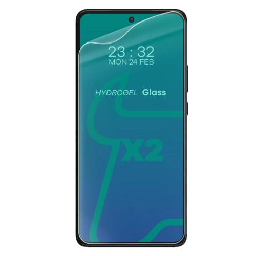 Folia hydrożelowa na ekran Bizon Glass Hydrogel Motorola Edge 30 [2 PACK]