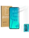 Wholesale Bizon Glass Clear tempered glass - 3 pcs. + lens glass Motorola Edge 30 - BIZ454 - {ean13} - Hurt