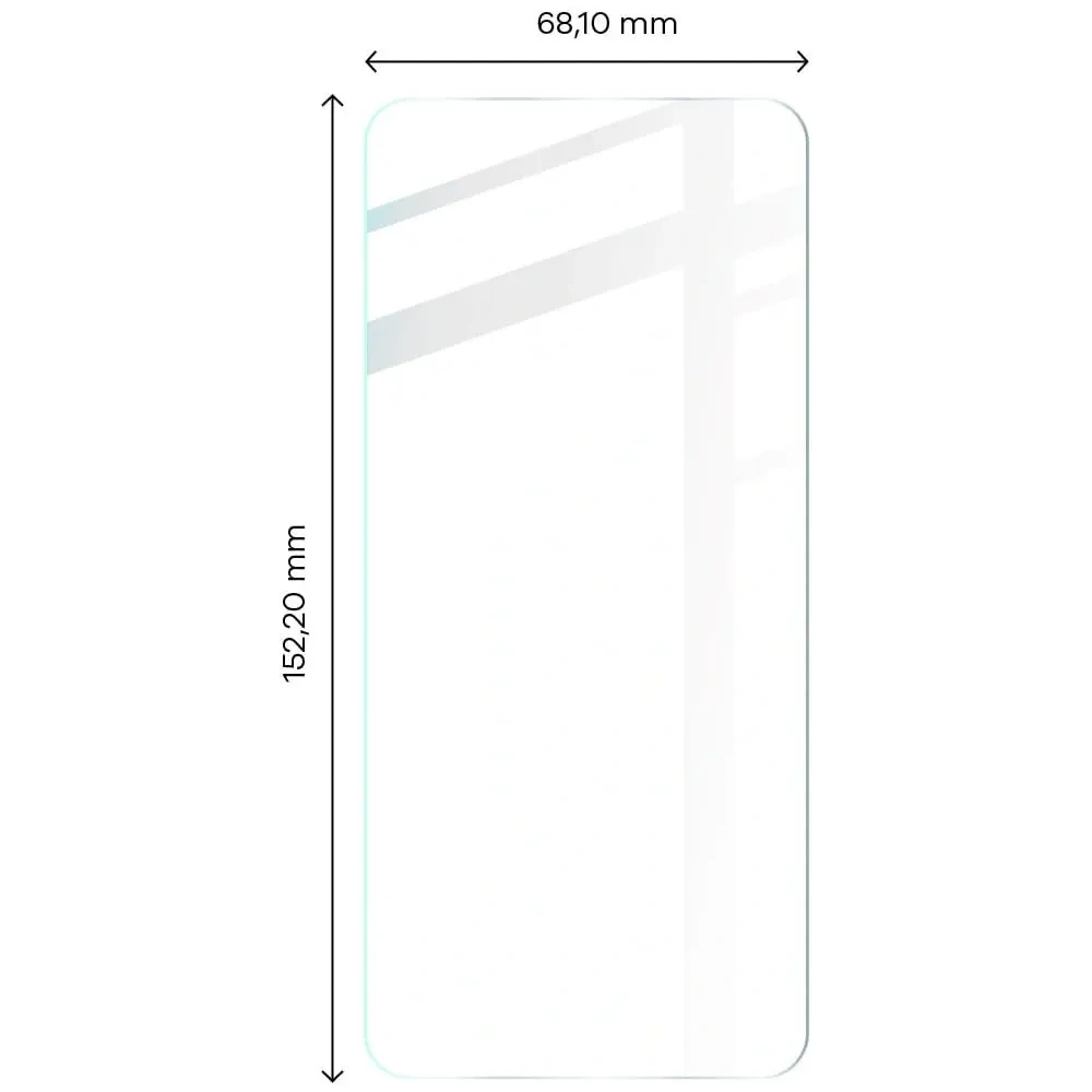 Hurtownia GSM - Bizon Glas Klar gehärtetes Glas - 3 Stück. + Linsenglas Motorola Edge 30 - BIZ454 - {ean13} - Hurt