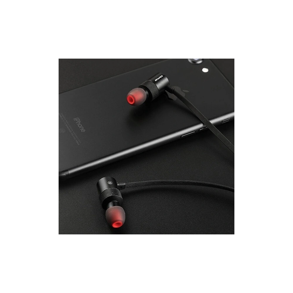 Hurtownia GSM - AWEI słuchawki sportowe Bluetooth AK2 czarny/black Magnetic switch - AWEI030BLK - {ean13} - Hurt