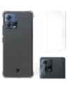 Hurtownia GSM - Bizon Case Clear Pack Hülle + 2x Bildschirmfolie + Linsenschutz für Motorola Moto Edge 30 Fusion klar - BIZ456 - {ean13} - Hurt