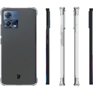Wholesale Bizon Case Clear Pack case + 2x screen film + lens protector Motorola Moto Edge 30 Fusion clear - BIZ456 - {ean13} - Hurt