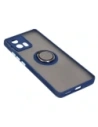Hurtownia GSM - Bizon Case Hybrid Ring Motorola Edge 30 Fusion rauchig mit einem navyblauen Rahmen - BIZ457 - {ean13} - Hurt