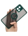 Hurtownia GSM - Bizon Case Hybrid Ring Motorola Edge 30 Fusion rauchig mit einem dunkelgrünen Rahmen - BIZ458 - {ean13} - Hurt