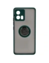 Hurtownia GSM - Bizon Case Hybrid Ring Motorola Edge 30 Fusion rauchig mit einem dunkelgrünen Rahmen - BIZ458 - {ean13} - Hurt