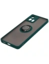 Hurtownia GSM - Bizon Case Hybrid Ring Motorola Edge 30 Fusion rauchig mit einem dunkelgrünen Rahmen - BIZ458 - {ean13} - Hurt