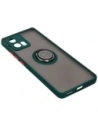 Hurtownia GSM - Bizon Case Hybrid Ring Motorola Edge 30 Fusion rauchig mit einem dunkelgrünen Rahmen - BIZ458 - {ean13} - Hurt