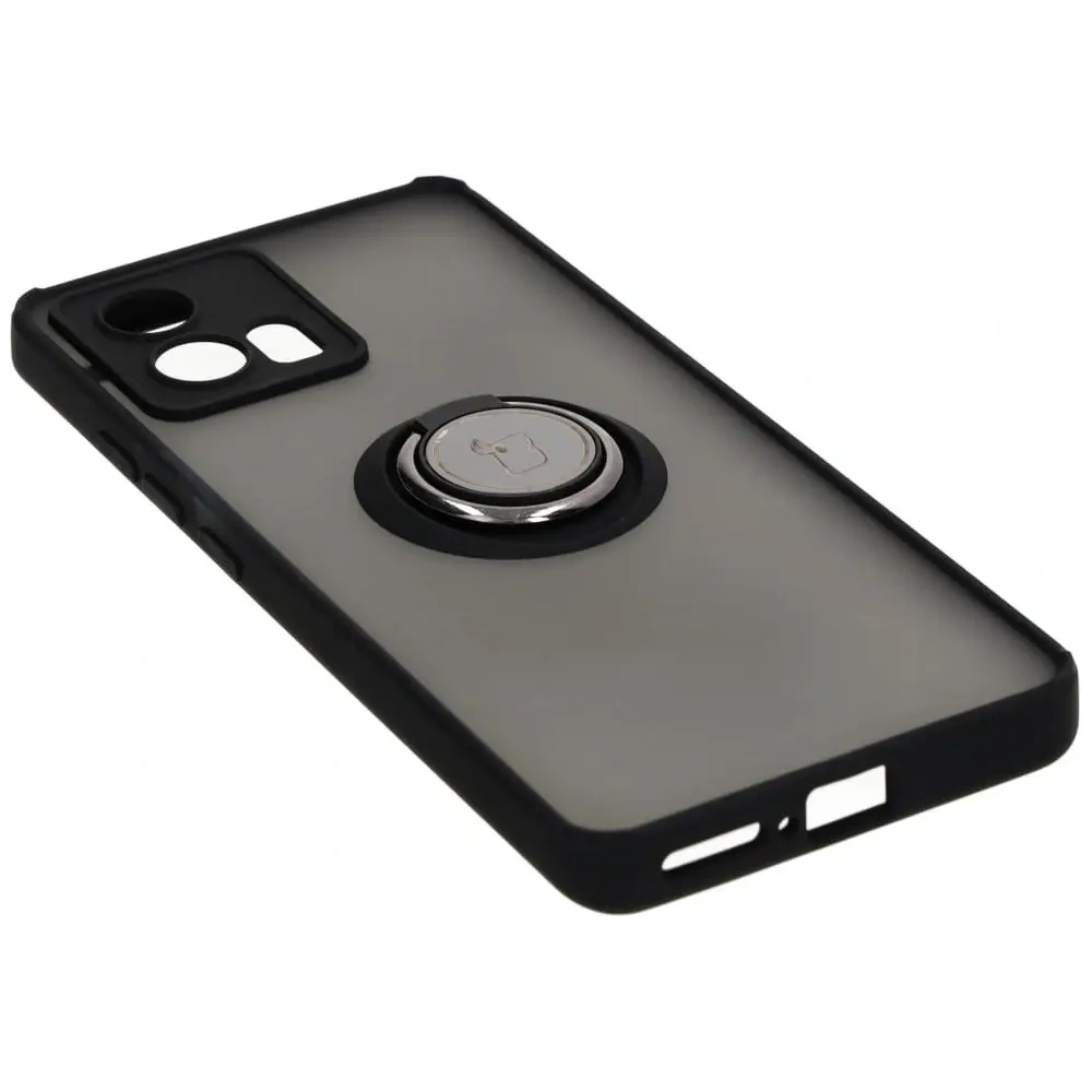 Hurtownia GSM - Bizon Case Hybrid Ring Motorola Edge 30 Fusion rauchig mit einem schwarzen Rahmen - BIZ460 - {ean13} - Hurt