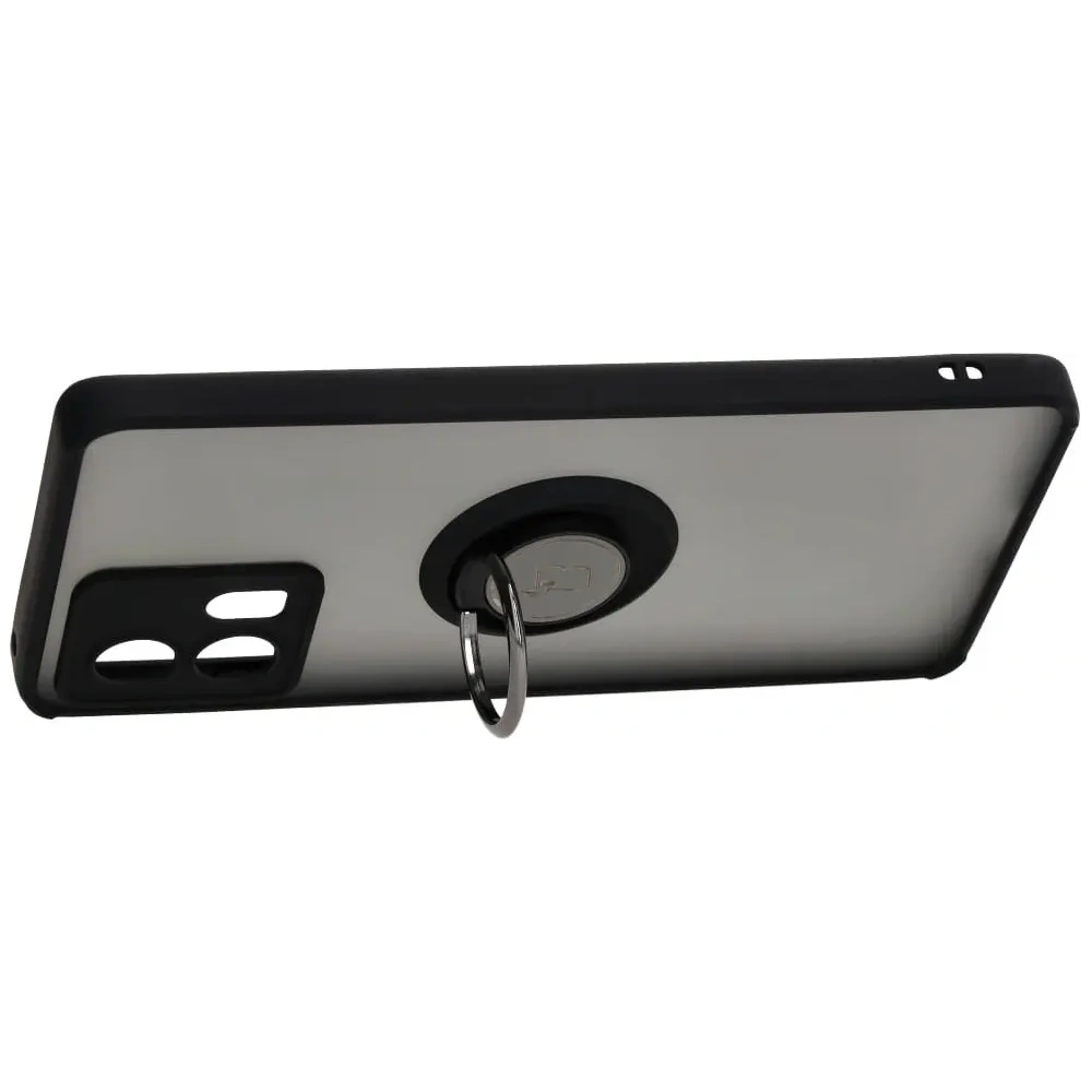Hurtownia GSM - Bizon Case Hybrid Ring Motorola Edge 30 Fusion rauchig mit einem schwarzen Rahmen - BIZ460 - {ean13} - Hurt