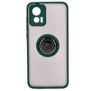 Hurtownia GSM - Bizon Case Hybrid Gyűrű Motorola Edge 30 Neo füstös, sötétzöld kerettel - BIZ461 - {ean13} - Hurt