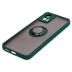 Hurtownia GSM - Bizon Case Hybrid Gyűrű Motorola Edge 30 Neo füstös, sötétzöld kerettel - BIZ461 - {ean13} - Hurt