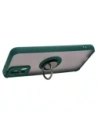 Hurtownia GSM - Caz Bizon Hybrid Ring Motorola Edge 30 Neo fumuriu cu un cadru verde închis - BIZ461 - {ean13} - Hurt